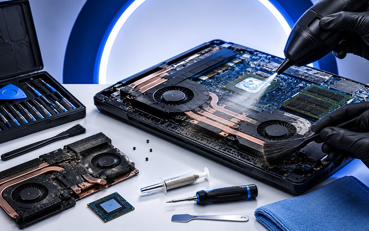 Deep Cleaning + Thermal Paste